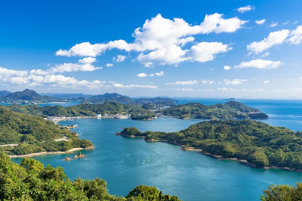Hakata, Oshima bridge, Ehime, Japan