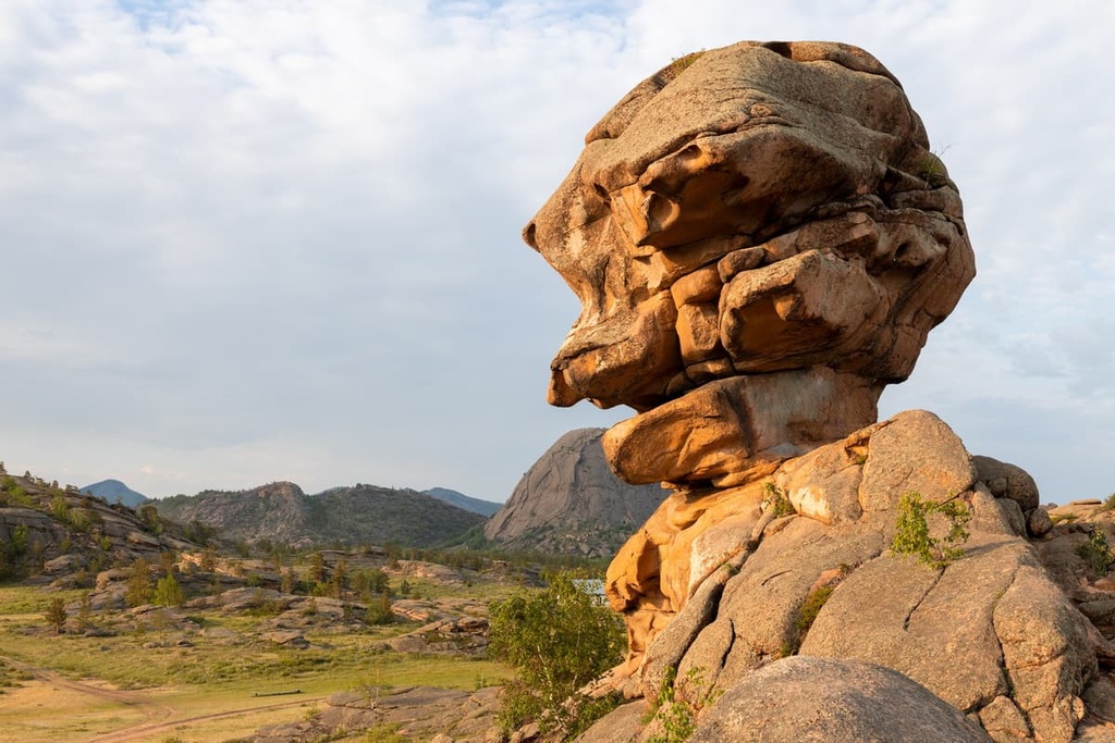 Baba-Yaga Rock, Kazakhstan
