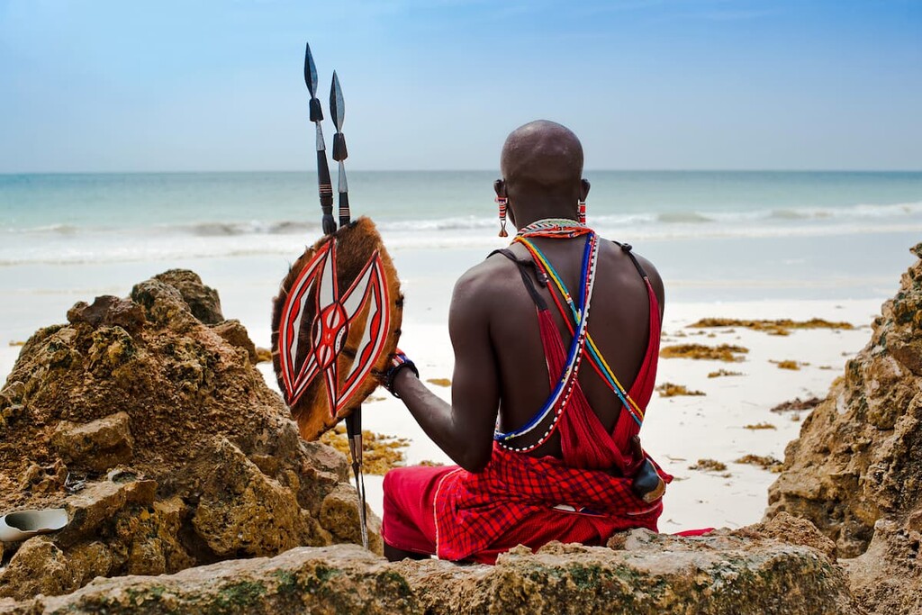 Warrior Maasai, Kenya