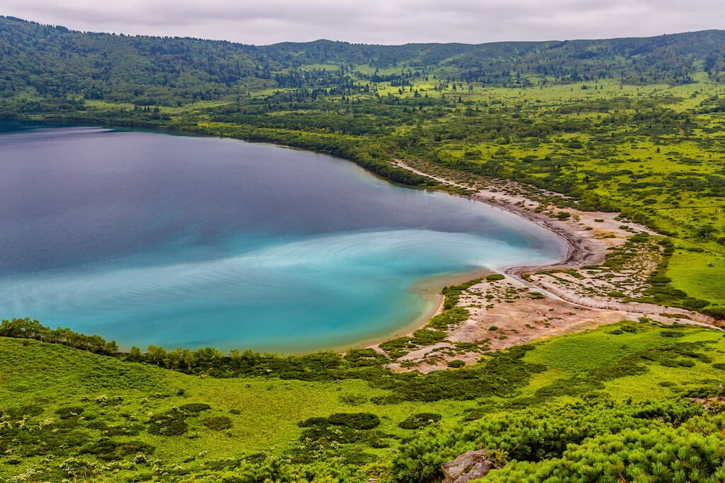  Golovnina volcano, Kunashir island, Kuril Islands