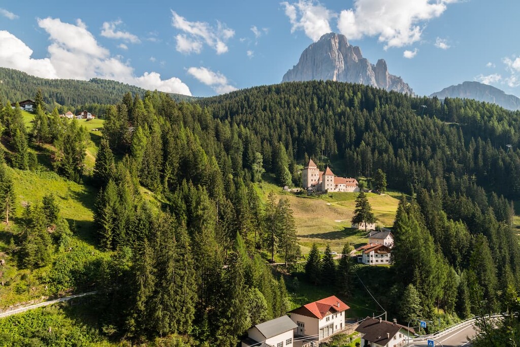 Santa Cristina di Val Gardena, Langkofel group, Italy