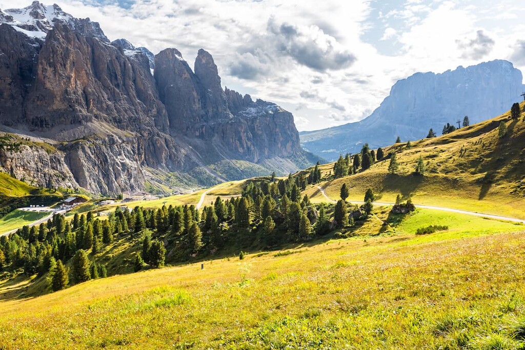 Valleys, Langkofel group, Italy