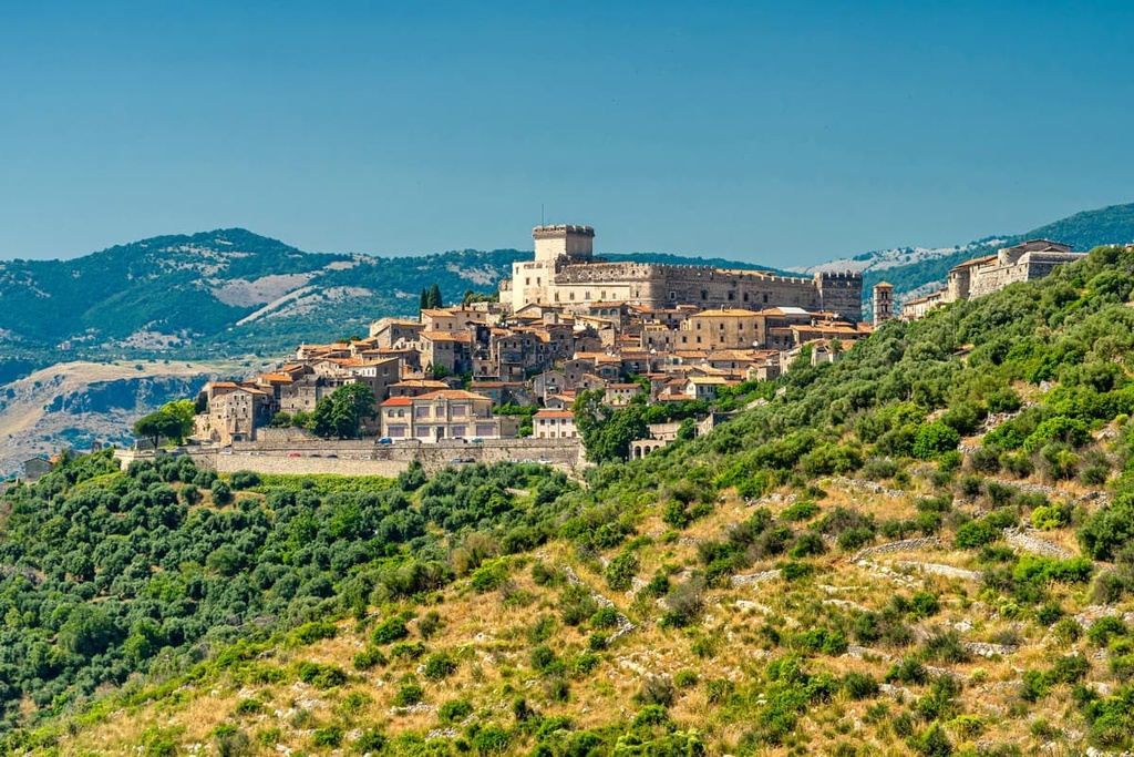 Norma to Sermoneta, Latina, Italy