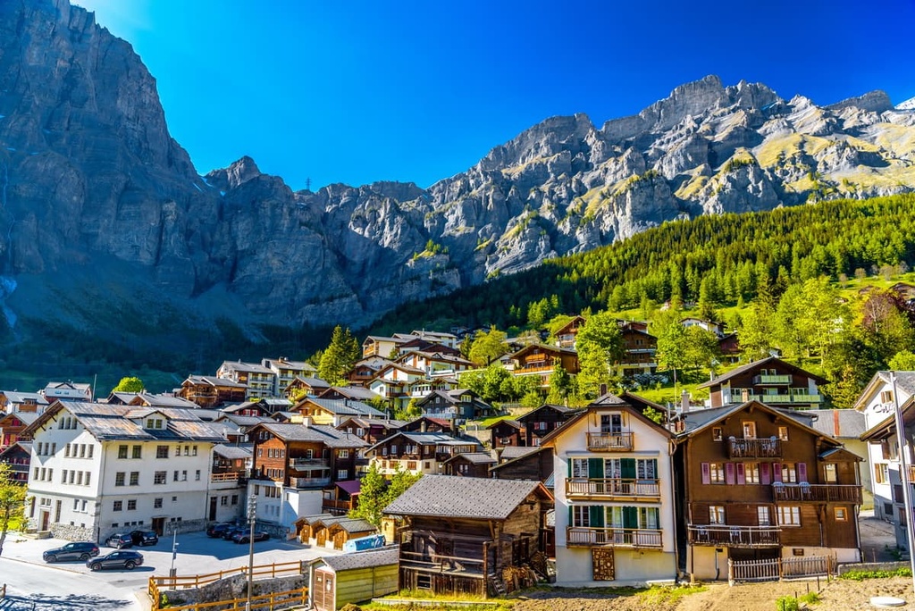 Leukerbad, Valais, Switzerland