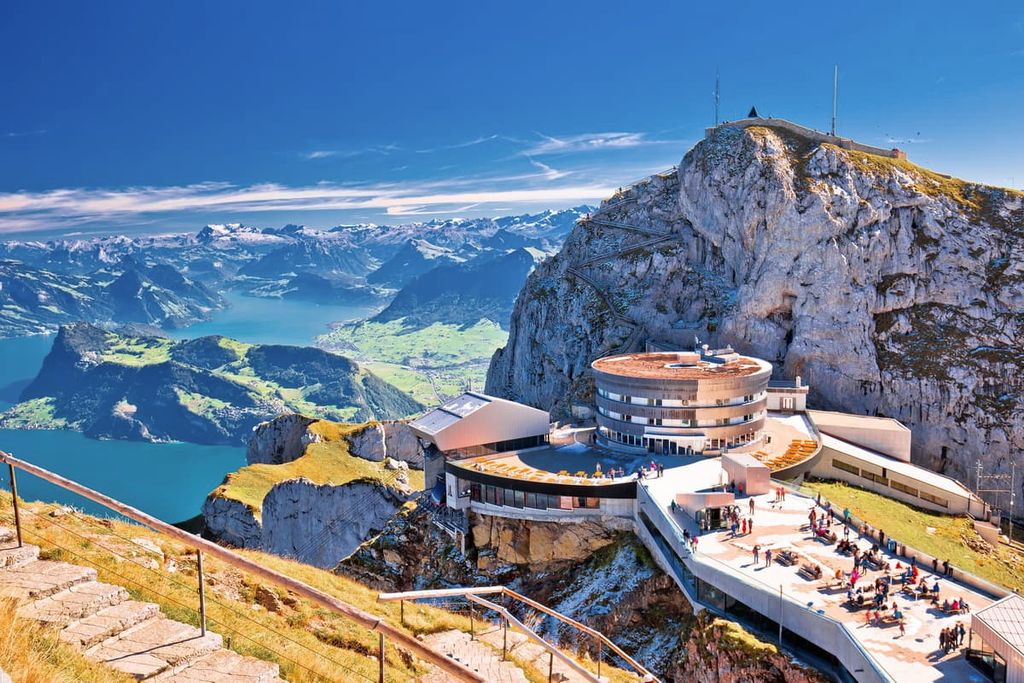 Pilatus mountain peak, Lucerne (Luzern), Switzerland