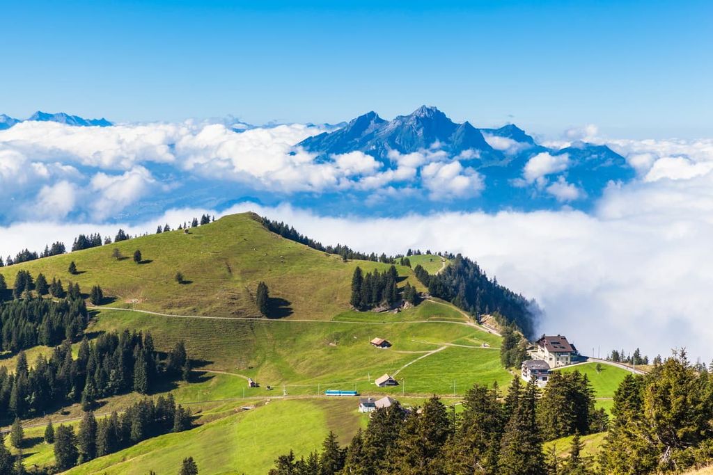 Rigi mountain, Lucerne (Luzern), Switzerland