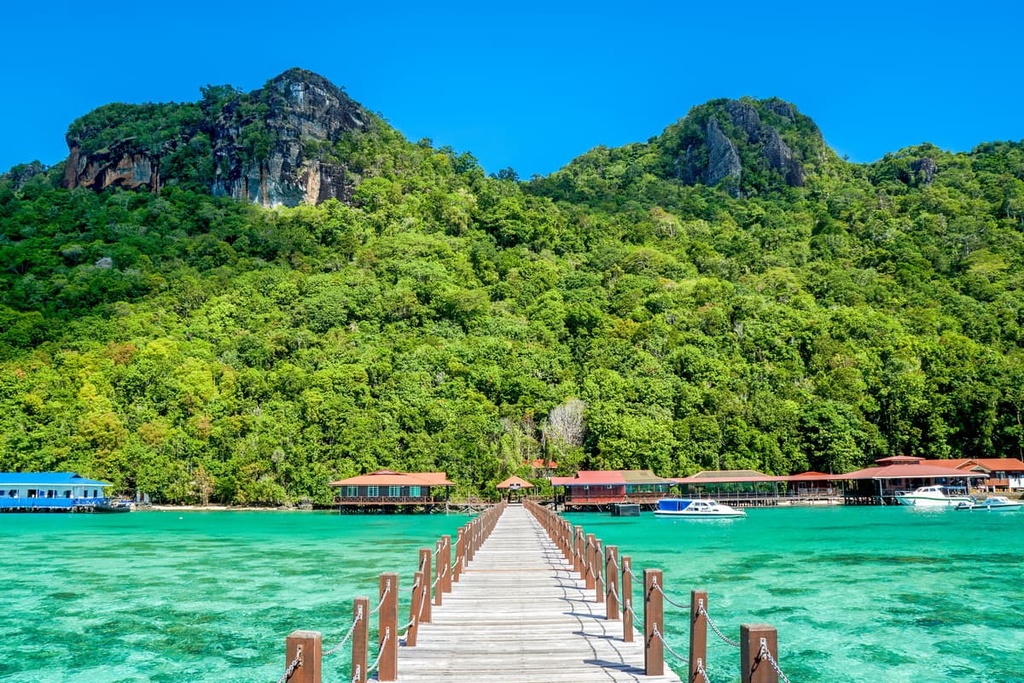 Bohei Dulang island in Sabah, Malaysia