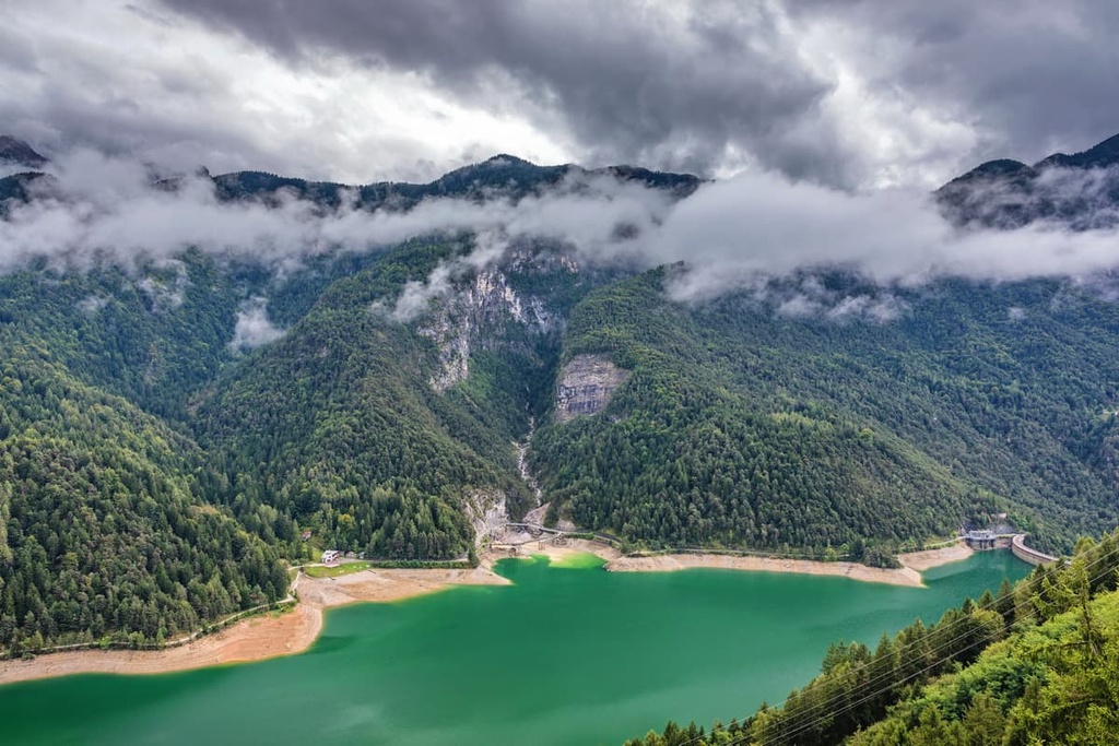 Cadore Lake, Marmarole Group, Italy