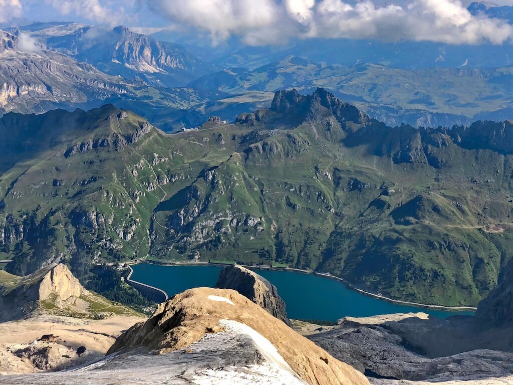 Lake, Via ferrata della Marmolada
