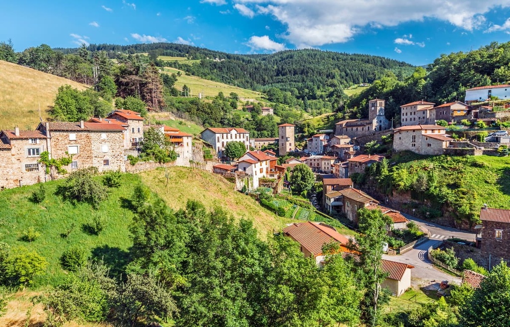 Parc naturel régional du Pilat, Massif Central, France