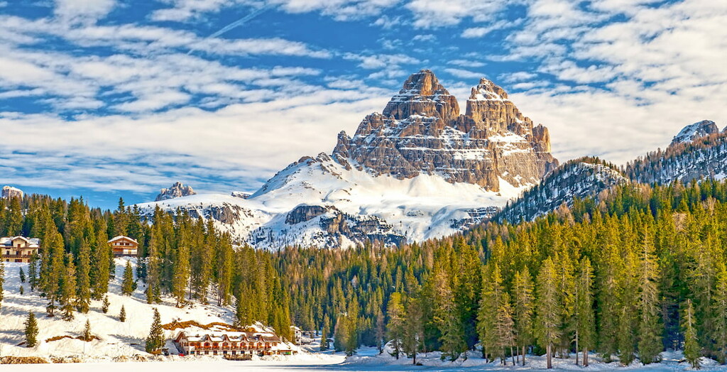 Tre Cime di Lavaredo peaks, Misurina, Italy