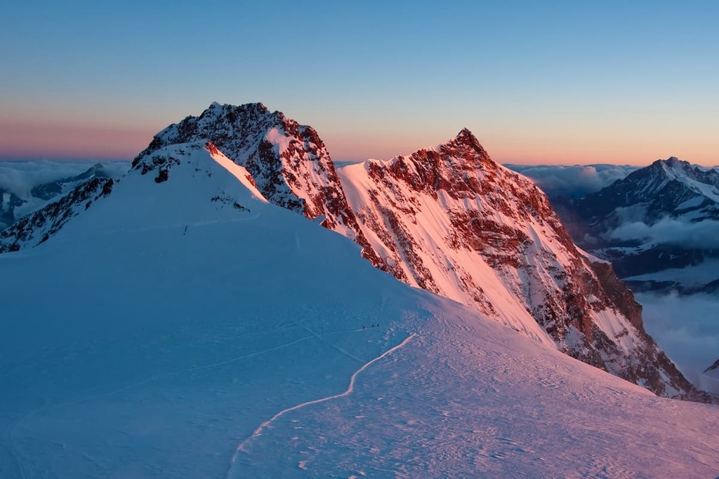 Monte Rosa, Valais, Switzerland