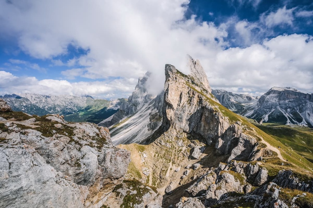 Secёda peak, Odle Group, Dolomites, Italy