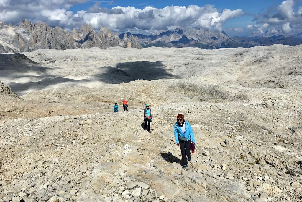 Hiking in Pale di San Martino, Dolomites, Italy, Italy