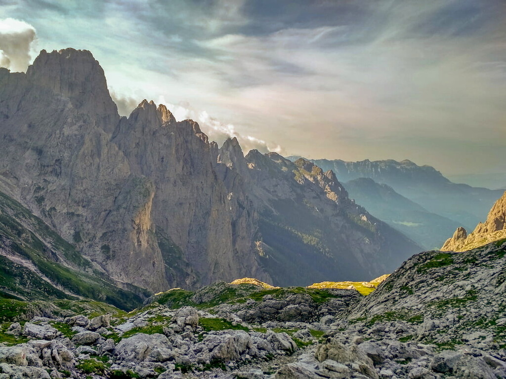 Palaronda Trek on the Dolomites of San Martino di Castrozza, Italy