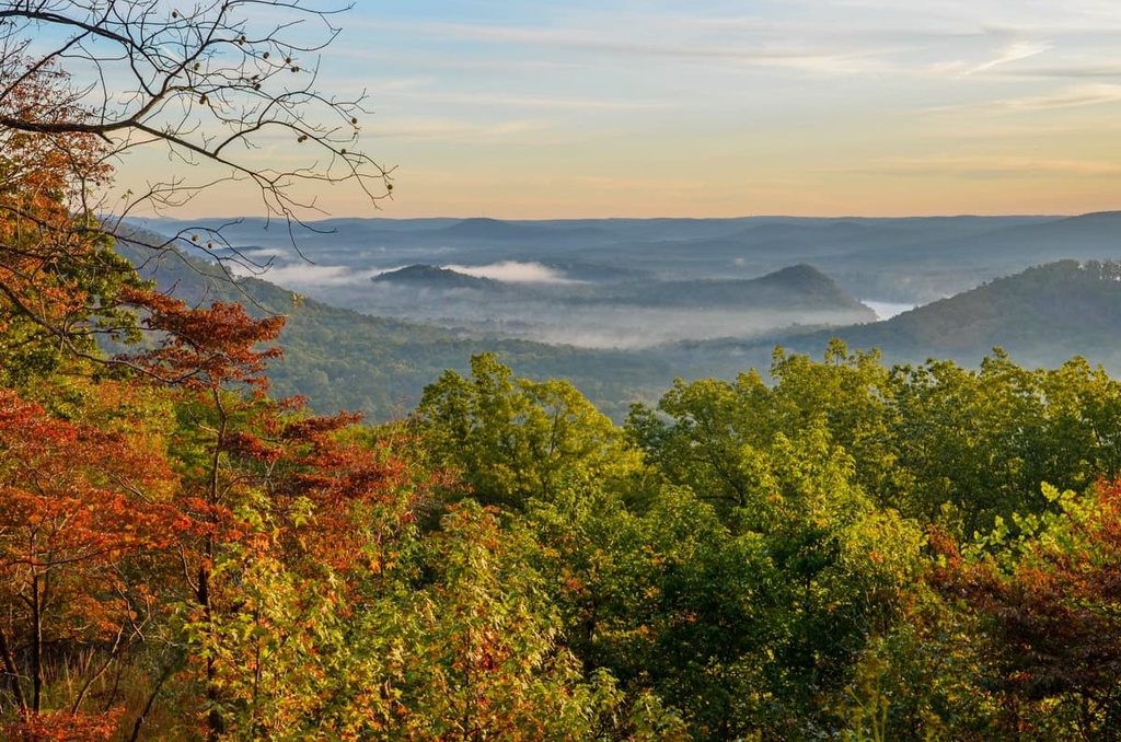 Piedmont, Morrow Mountain State Park North Carolina