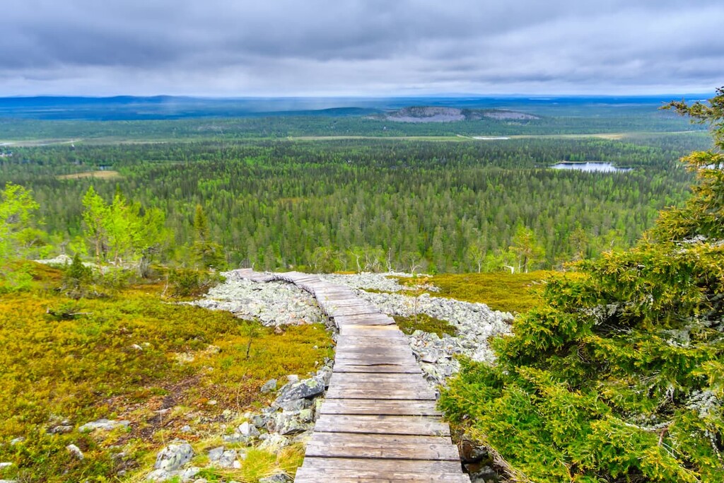 Hiking, Lapland, Finland
