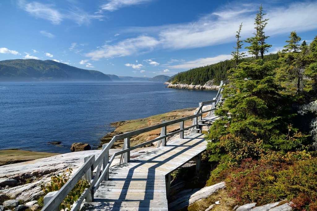 Sainte-Marguerite bay, Quebec, Canada