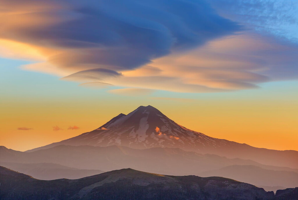 Volcan Lanin, Chile