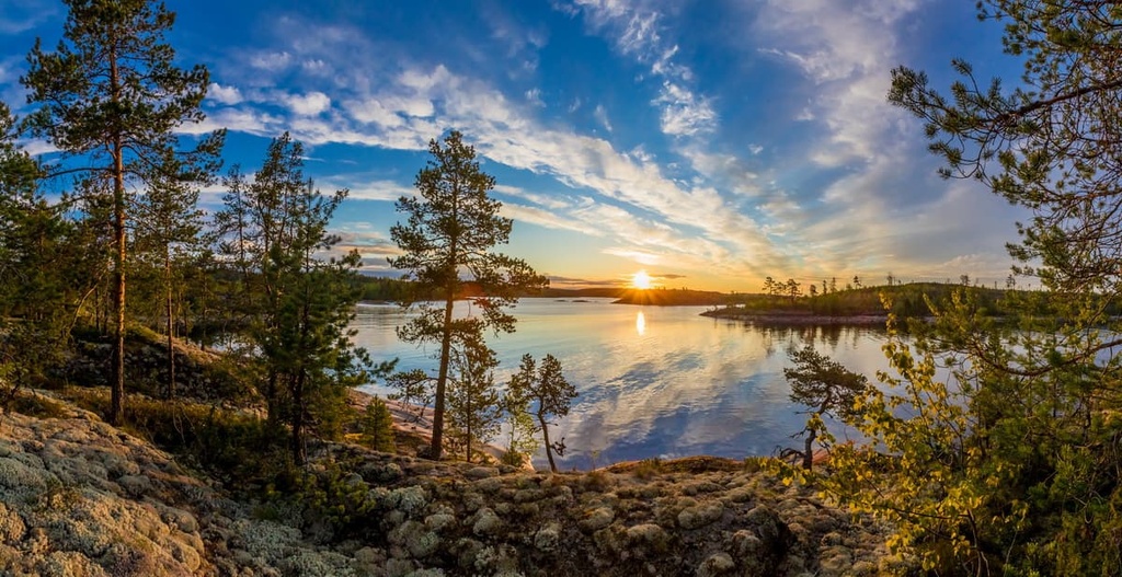 Sunrise, Republic of Karelia, Russia