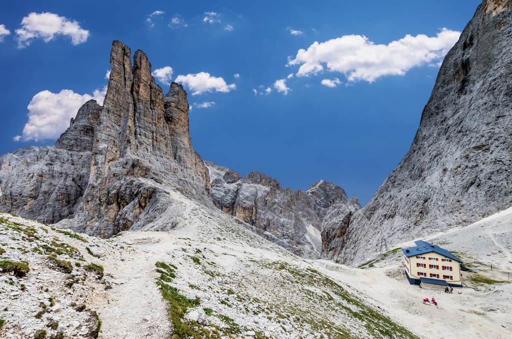 Vajolet Towers, Rosengarten Group, Dolomites, Italy