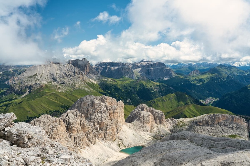 Rosengarten Group, Dolomites, Italy