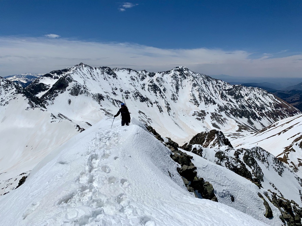 Skiing a San Juan Classic: Wilson Peak (The Coors Face), Northeast Couloir