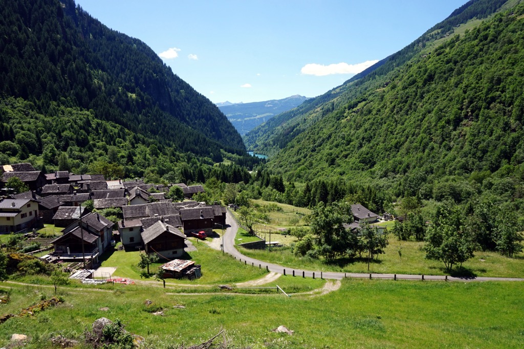 Val Malvaglia. Adula Alps