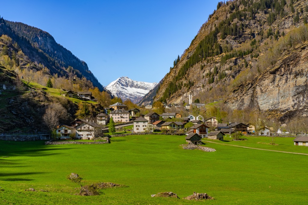 Val Calanca. Adula Alps