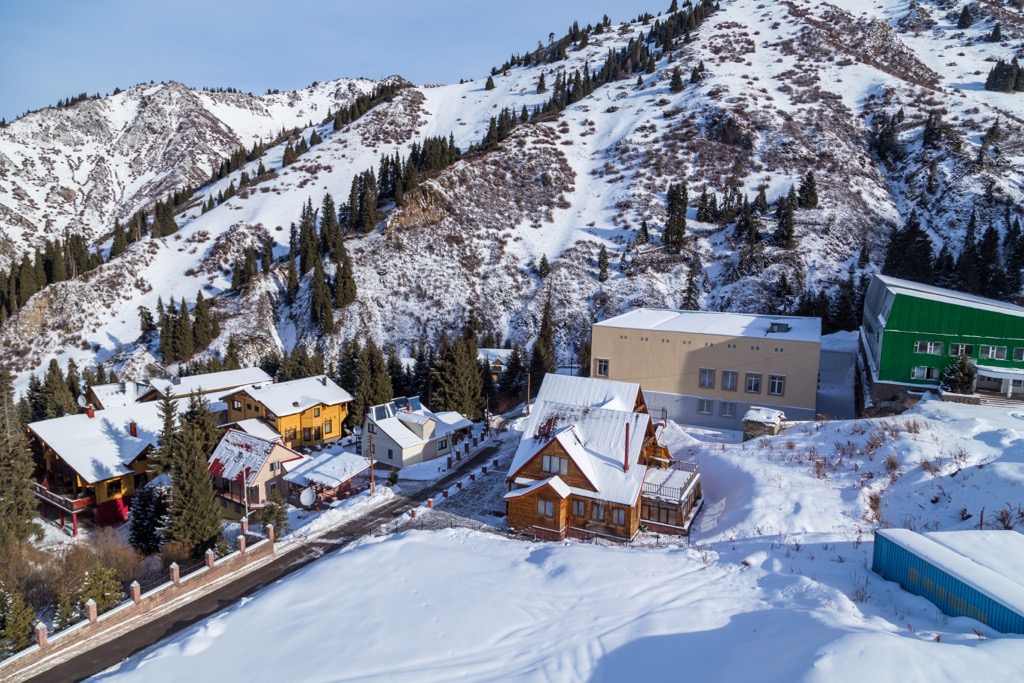 Ak-Bulak Ski Resort, Kazakhstan
