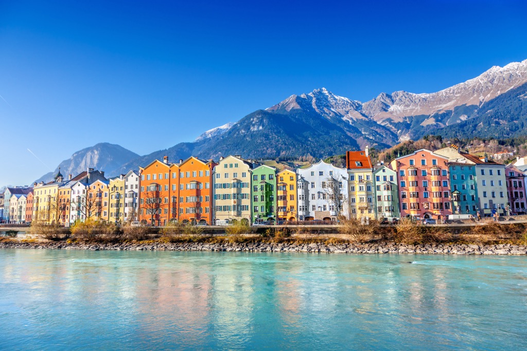 Innsbruck, Austria. Allgau Alps