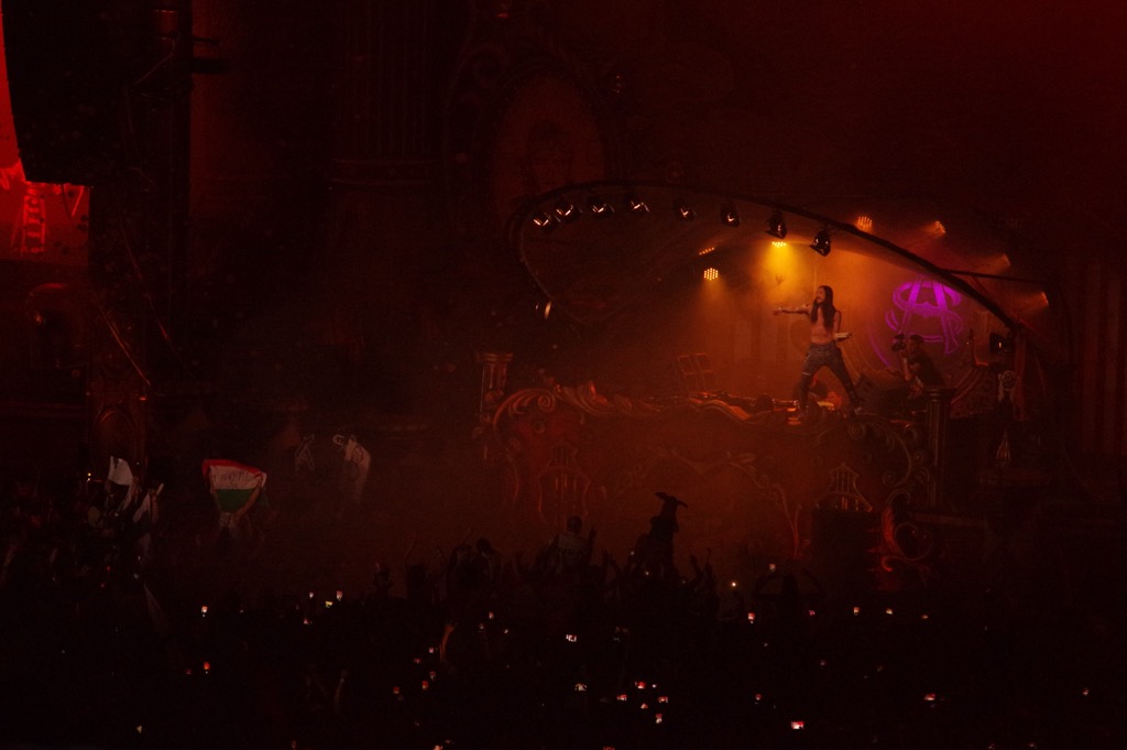 Steve Aoki at Tomorrowland. Alpe d Huez Ski Resort