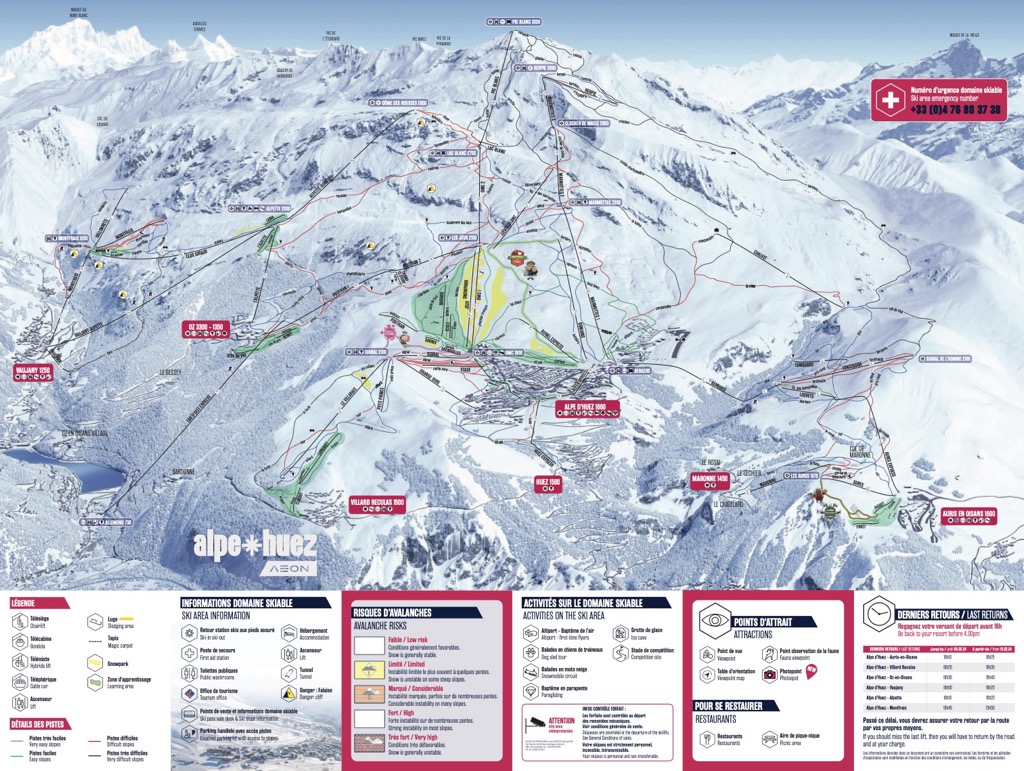 Alpe d Huez Ski Resort