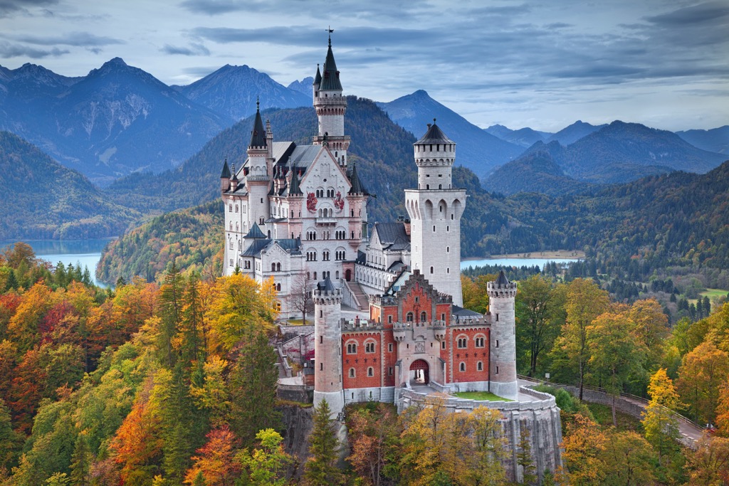 Neuschwanstein Castle, Ammergau Alps