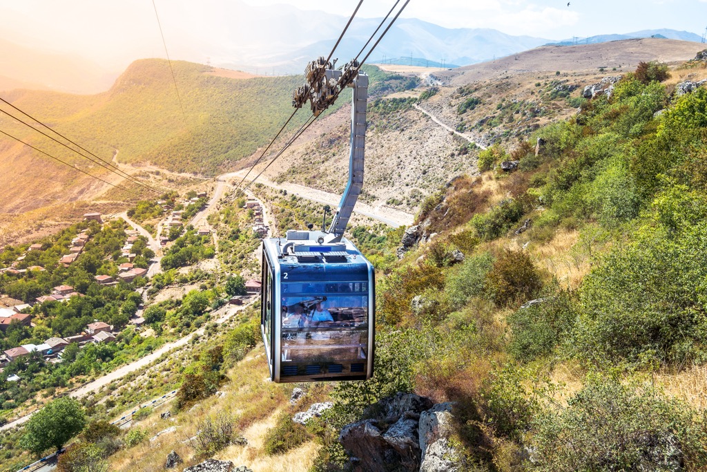 Tatev Monastery cable car, Armenia
