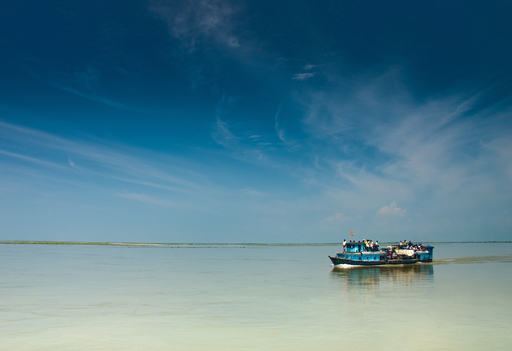 Arunachal Pradesh. Brahmaputra river