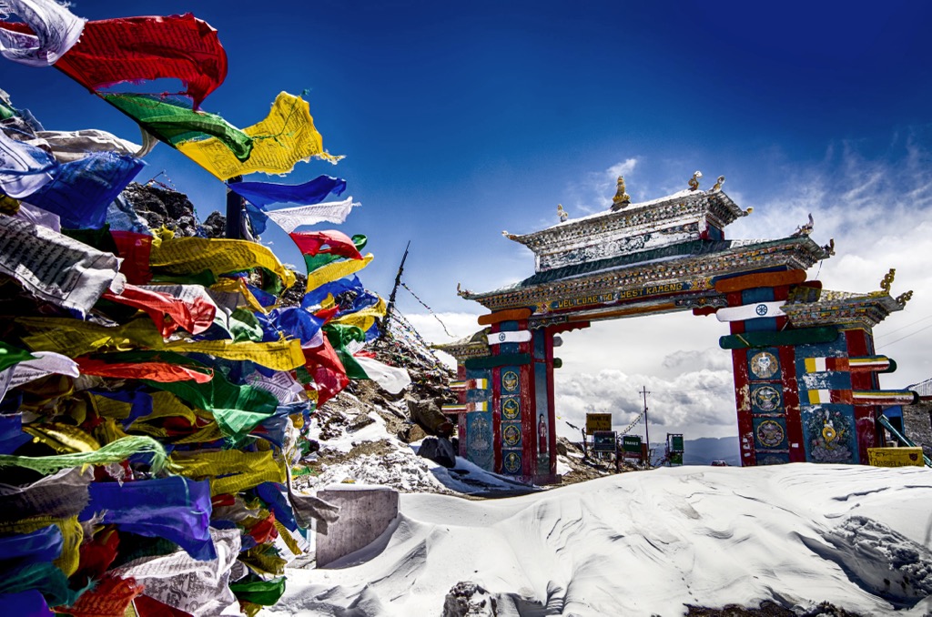 Arunachal Pradesh. Buddhist Monastery of Tawang