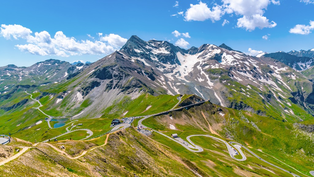 Grossglockner High Alpine Road in High Tauern, Austria