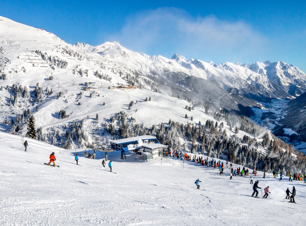 St. Anton resort, Austria