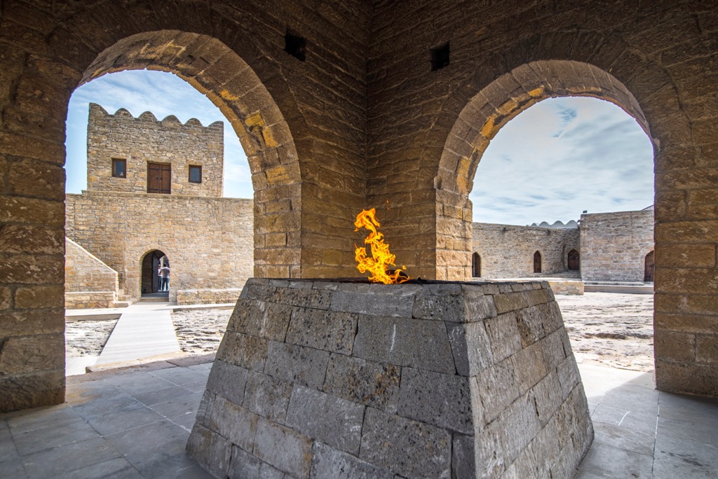 Atezhgakh temple,  Azerbaijan