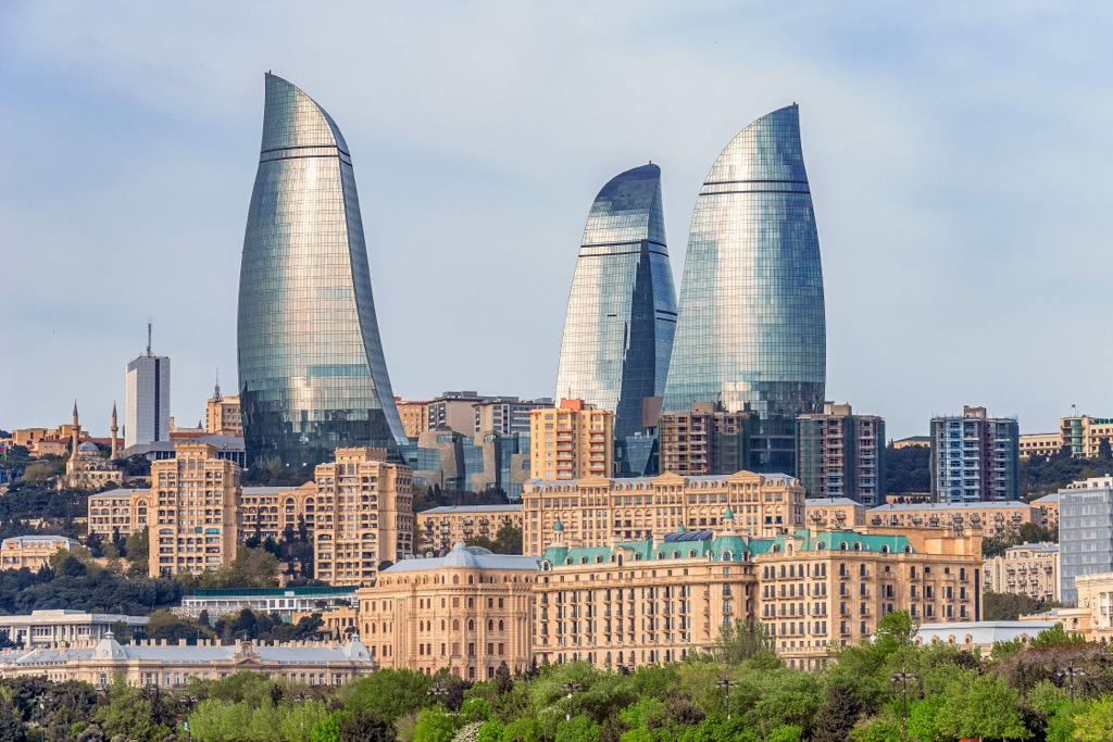 Baku and the Flame Towers,  Azerbaijan