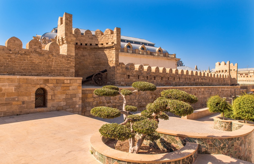 walls of the Old City,  Azerbaijan