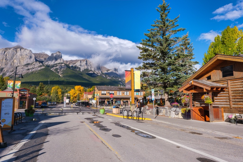 Canmore, Alberta. Banff Sunshine Ski Resort