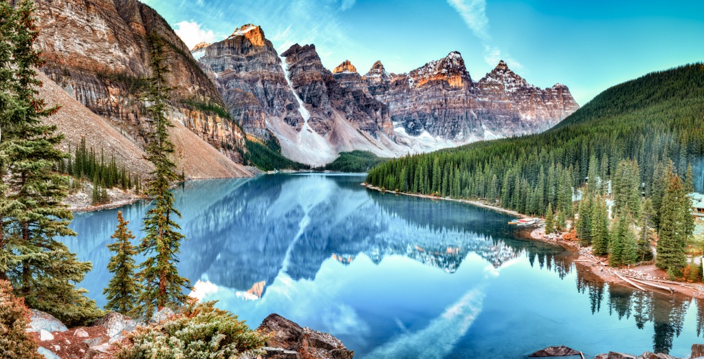 Banff National Park is a global icon. Banff Sunshine Ski Resort