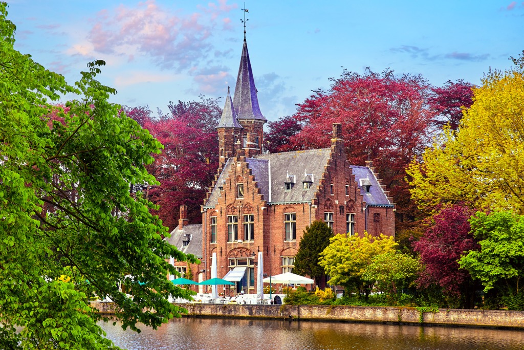 Castle Bruges, Belgium