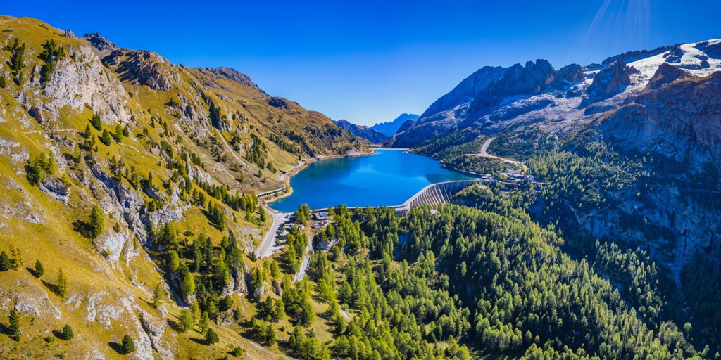 Lago Fedaia, Fassa Valley, Belluno, Italy