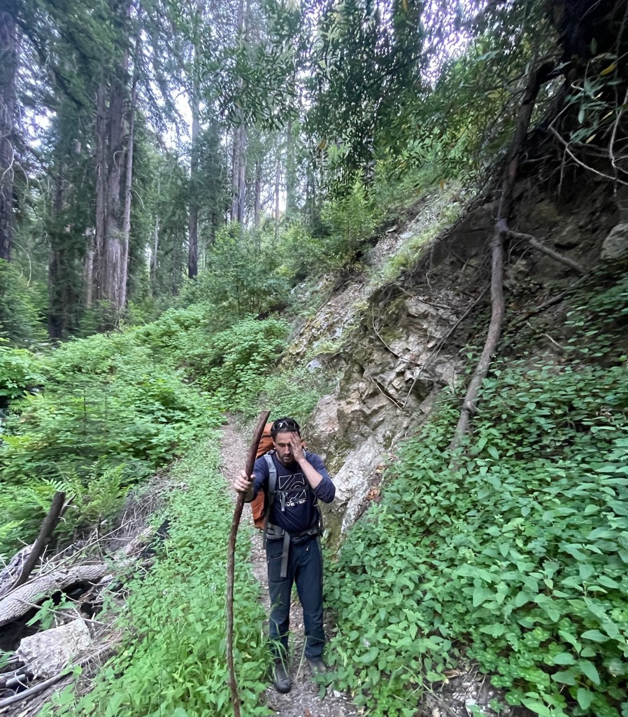 Utterly finished. Photo: Anna Lochhead. Big Sur Sykes Hot Springs