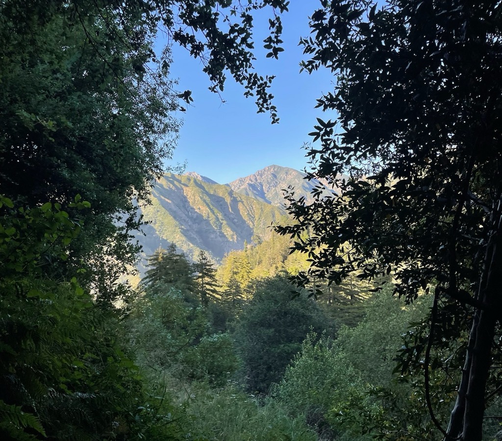 Big terrain back here. Photo: Sergei Poljak. Big Sur Sykes Hot Springs