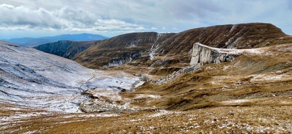 Cliffs near Omu Peak, Bucegi Natural Park