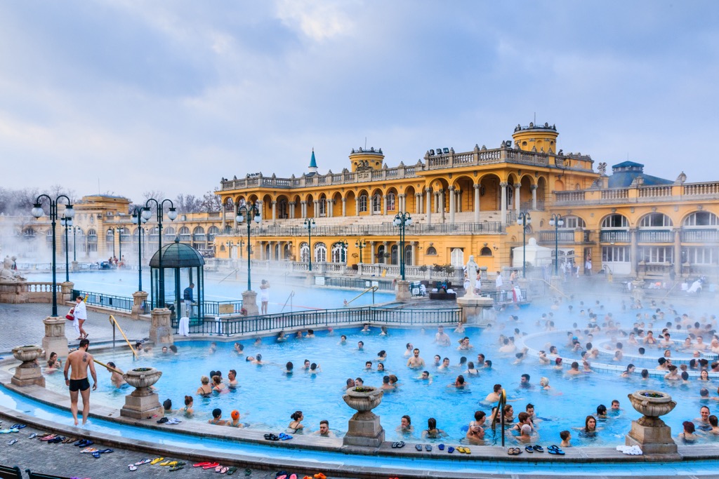 Thermal Baths, Budapest, Hungary